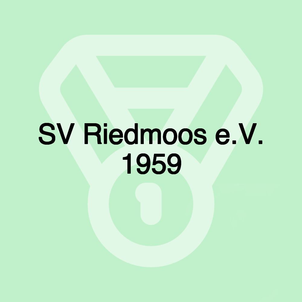 SV Riedmoos e.V. 1959