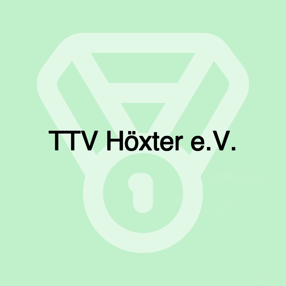 TTV Höxter e.V. TTV Höxter e.V.