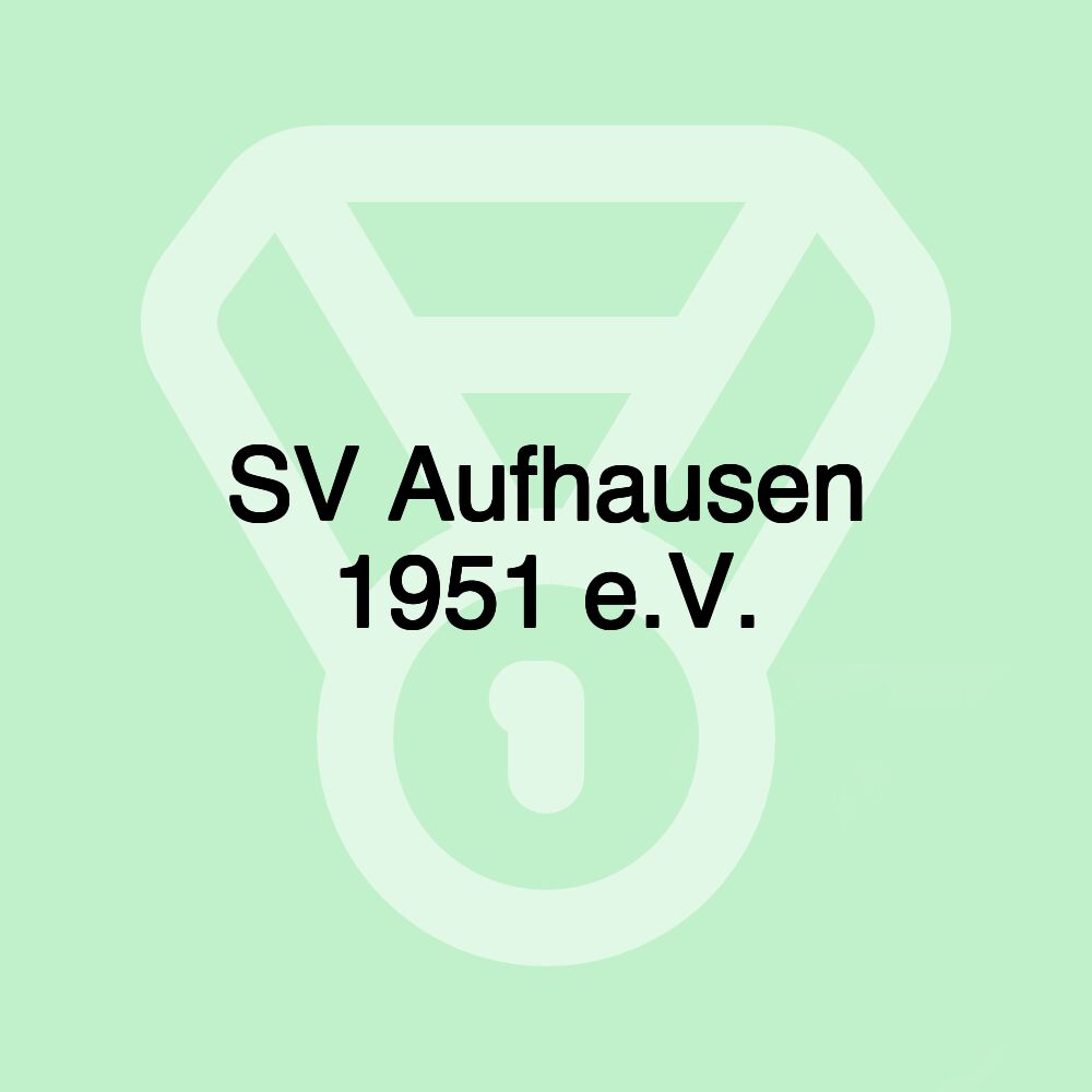 SV Aufhausen 1951 e.V.