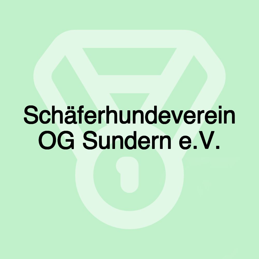 Schäferhundeverein OG Sundern e.V.