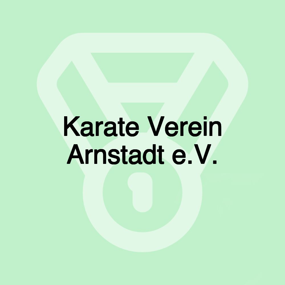 Karate Verein Arnstadt e.V.