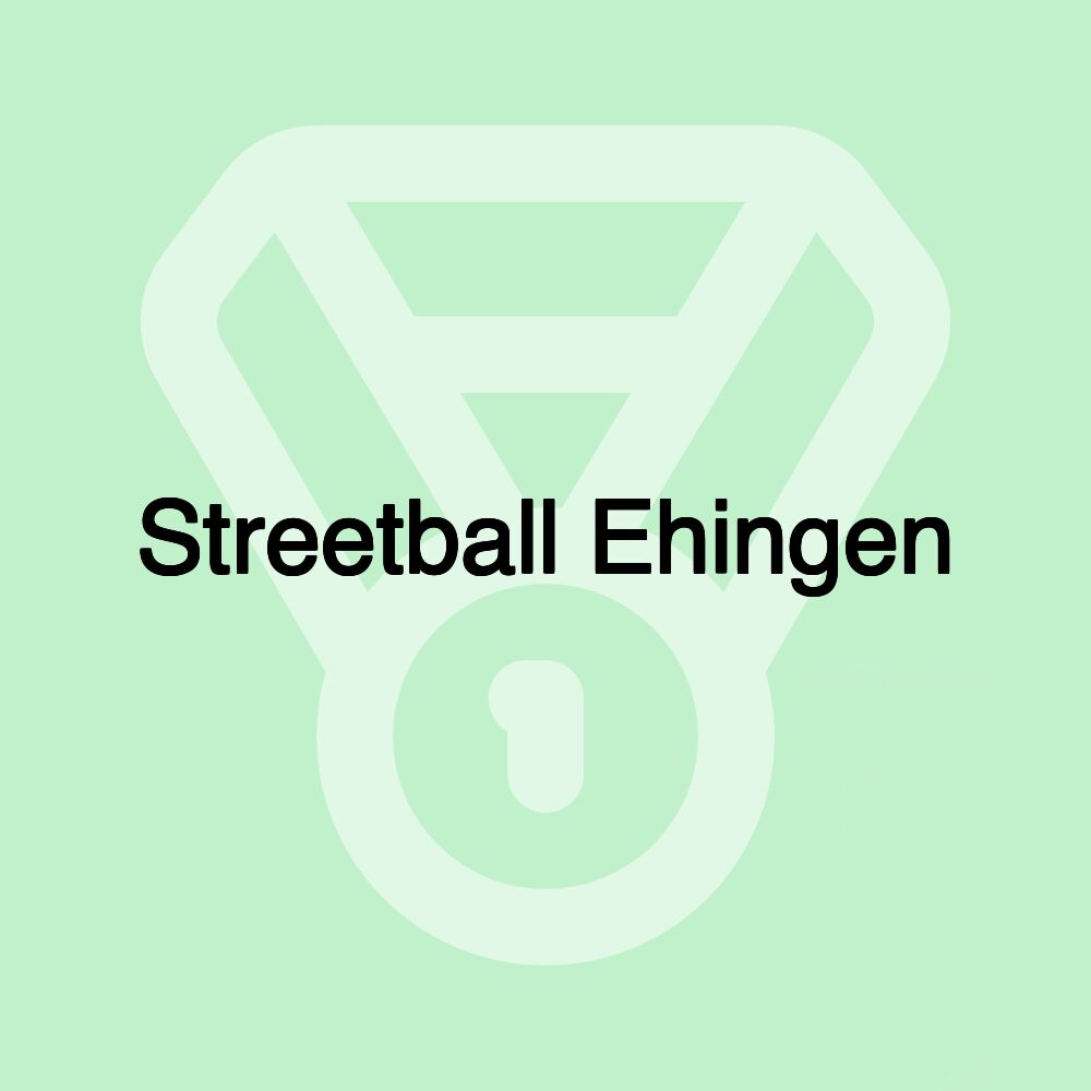 Streetball Ehingen Streetball Ehingen