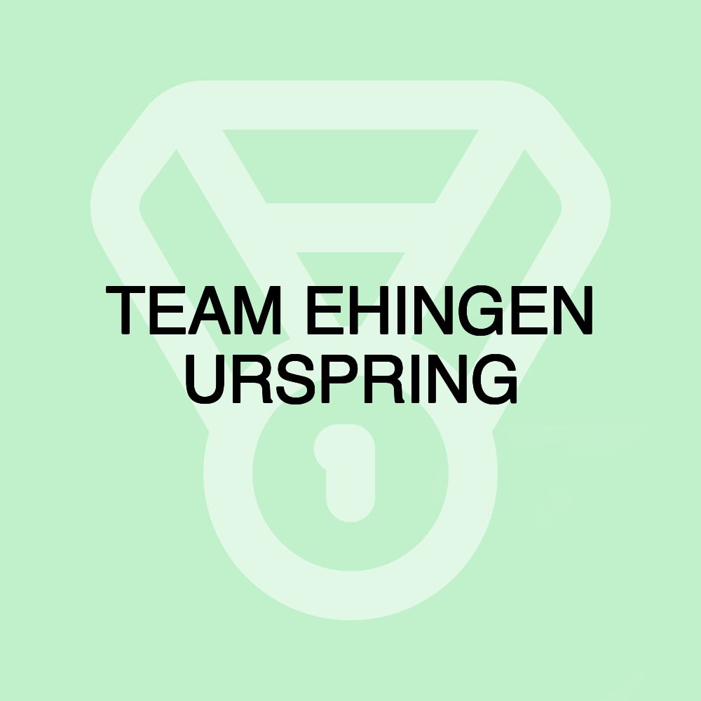 TEAM EHINGEN URSPRING