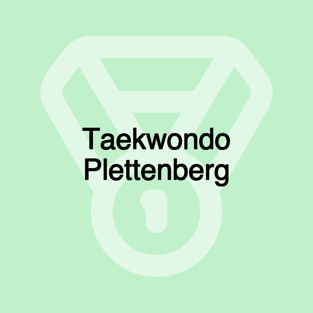 Taekwondo Plettenberg