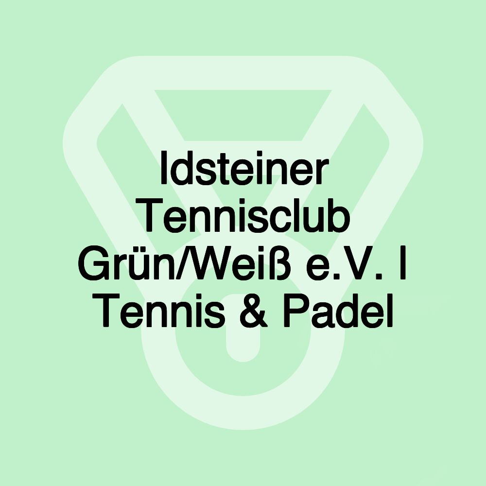 Idsteiner Tennisclub Grün/Weiß e.V. | Tennis & Padel Idsteiner Tennisclub Grün/Weiß e.V. | Tennis & Padel