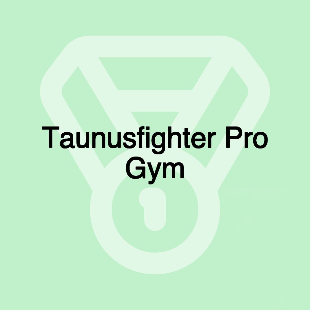 Taunusfighter Pro Gym