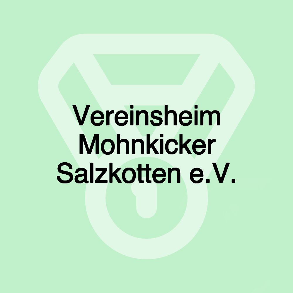 Vereinsheim Mohnkicker Salzkotten e.V.