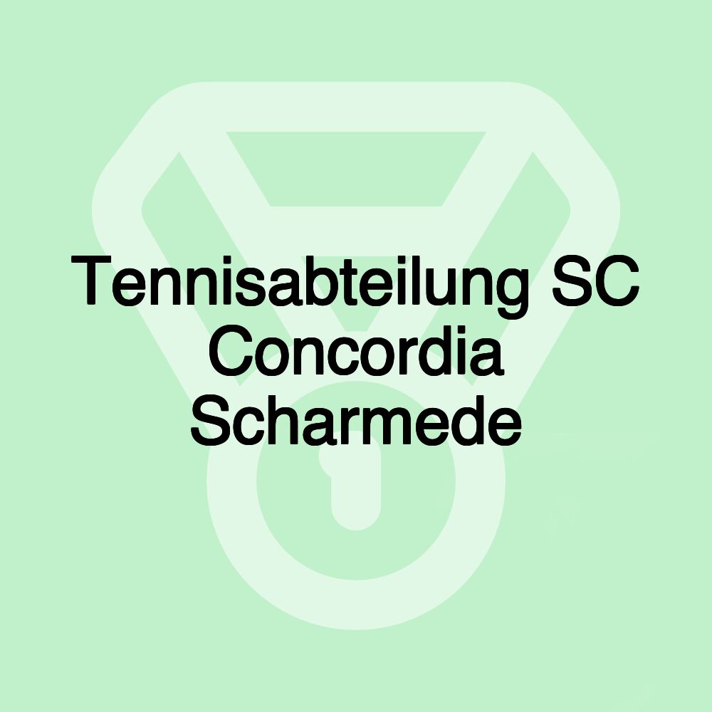 Tennisabteilung SC Concordia Scharmede Tennisabteilung SC Concordia Scharmede