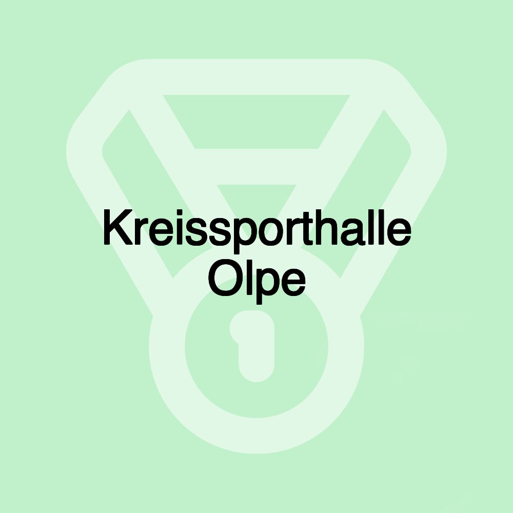 Kreissporthalle Olpe Kreissporthalle Olpe