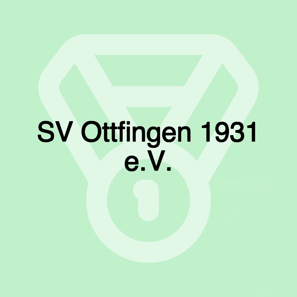SV Ottfingen 1931 e.V. SV Ottfingen 1931 e.V.