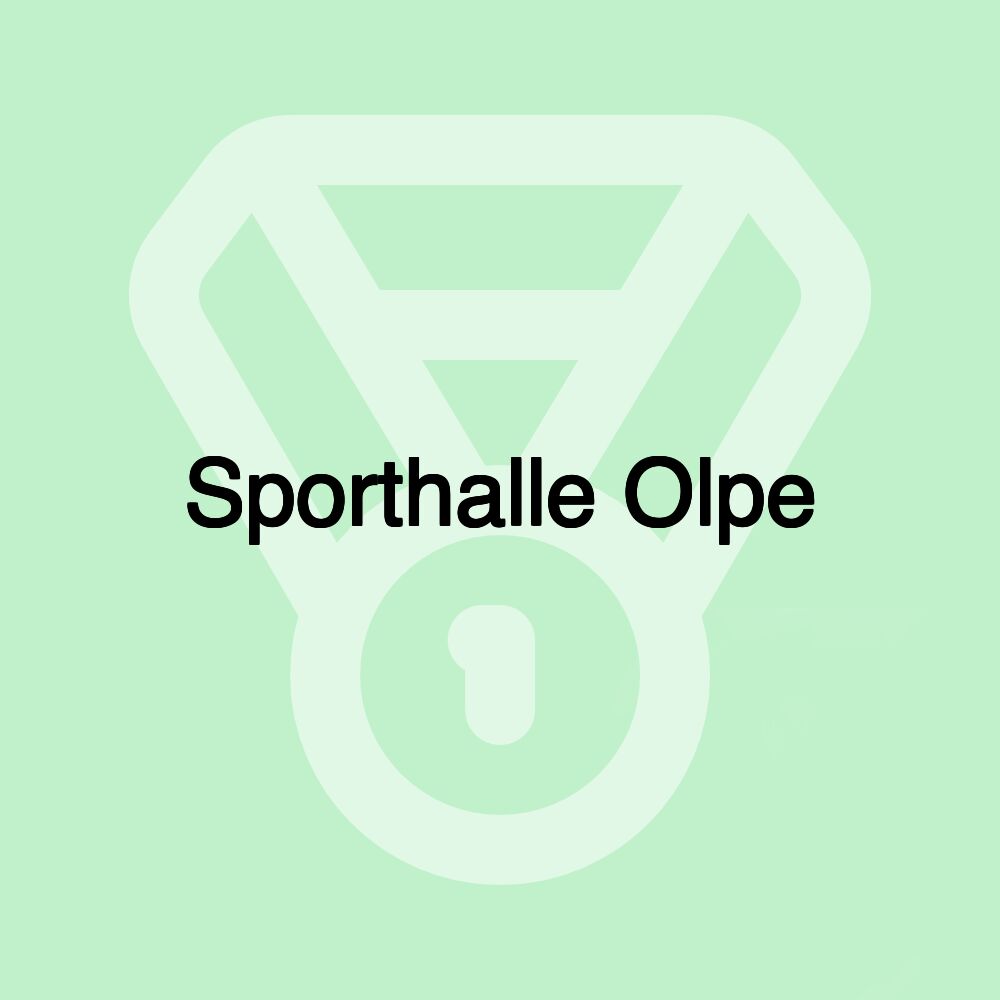 Sporthalle Olpe Sporthalle Olpe
