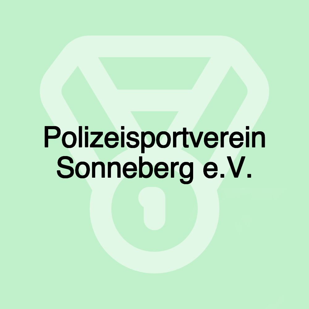 Polizeisportverein Sonneberg e.V.