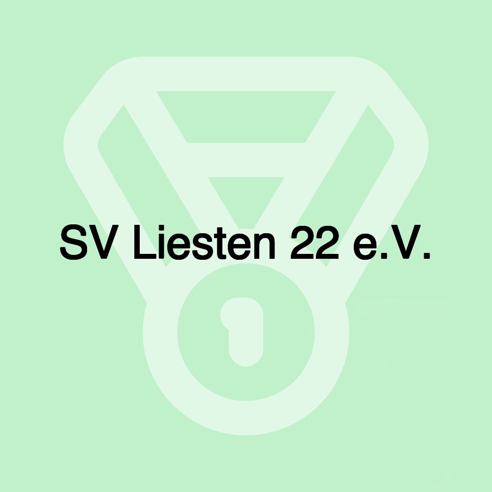 SV Liesten 22 e.V. SV Liesten 22 e.V.