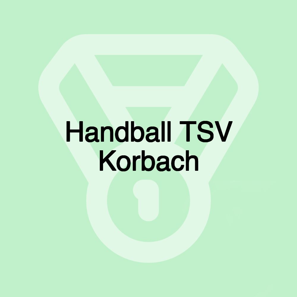 Handball TSV Korbach Handball TSV Korbach