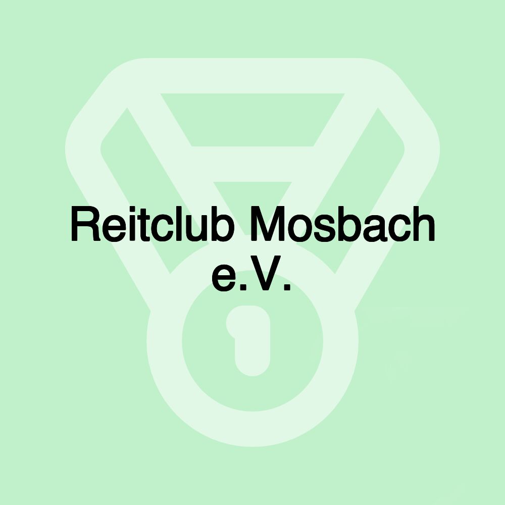 Reitclub Mosbach e.V. Reitclub Mosbach e.V.