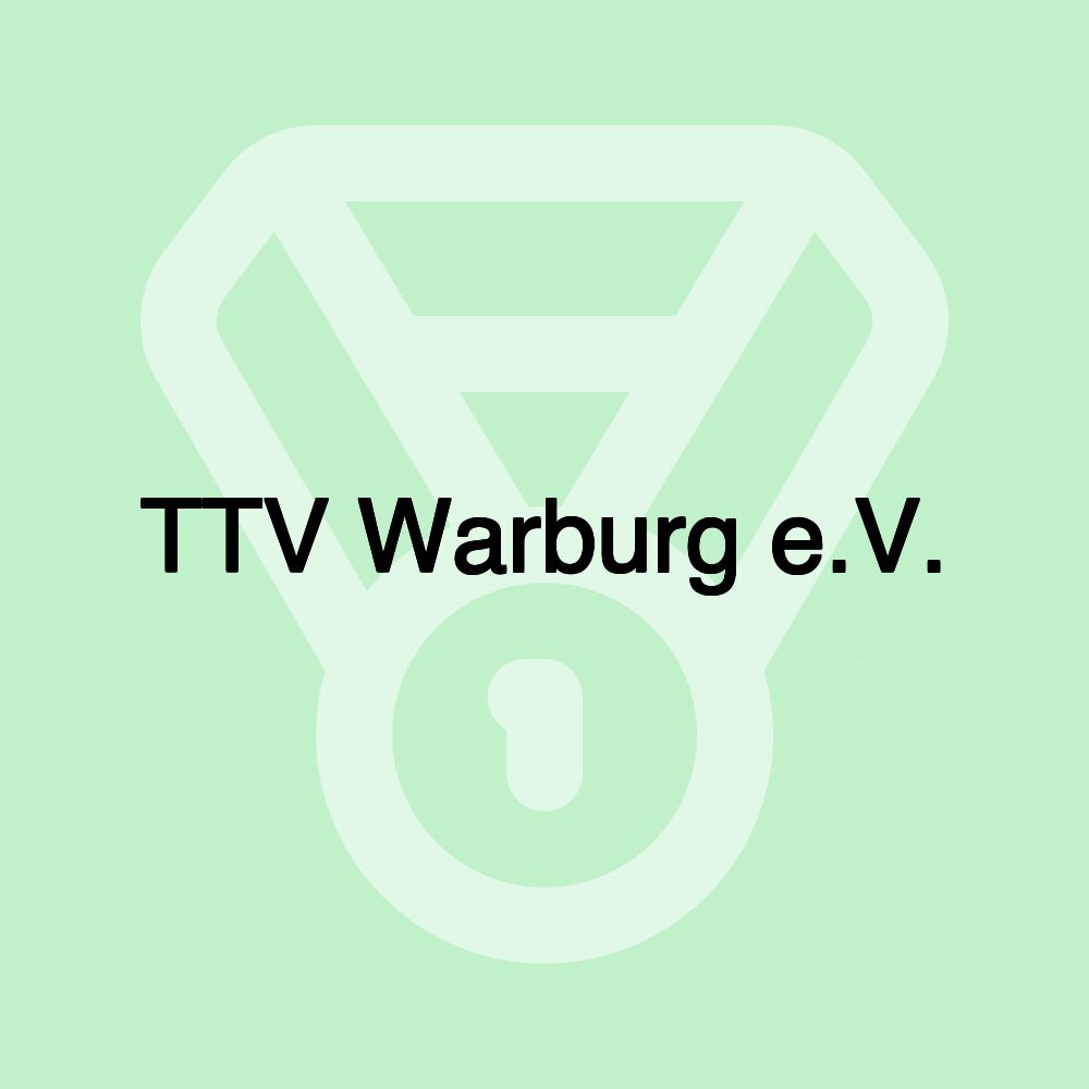 TTV Warburg e.V. TTV Warburg e.V.