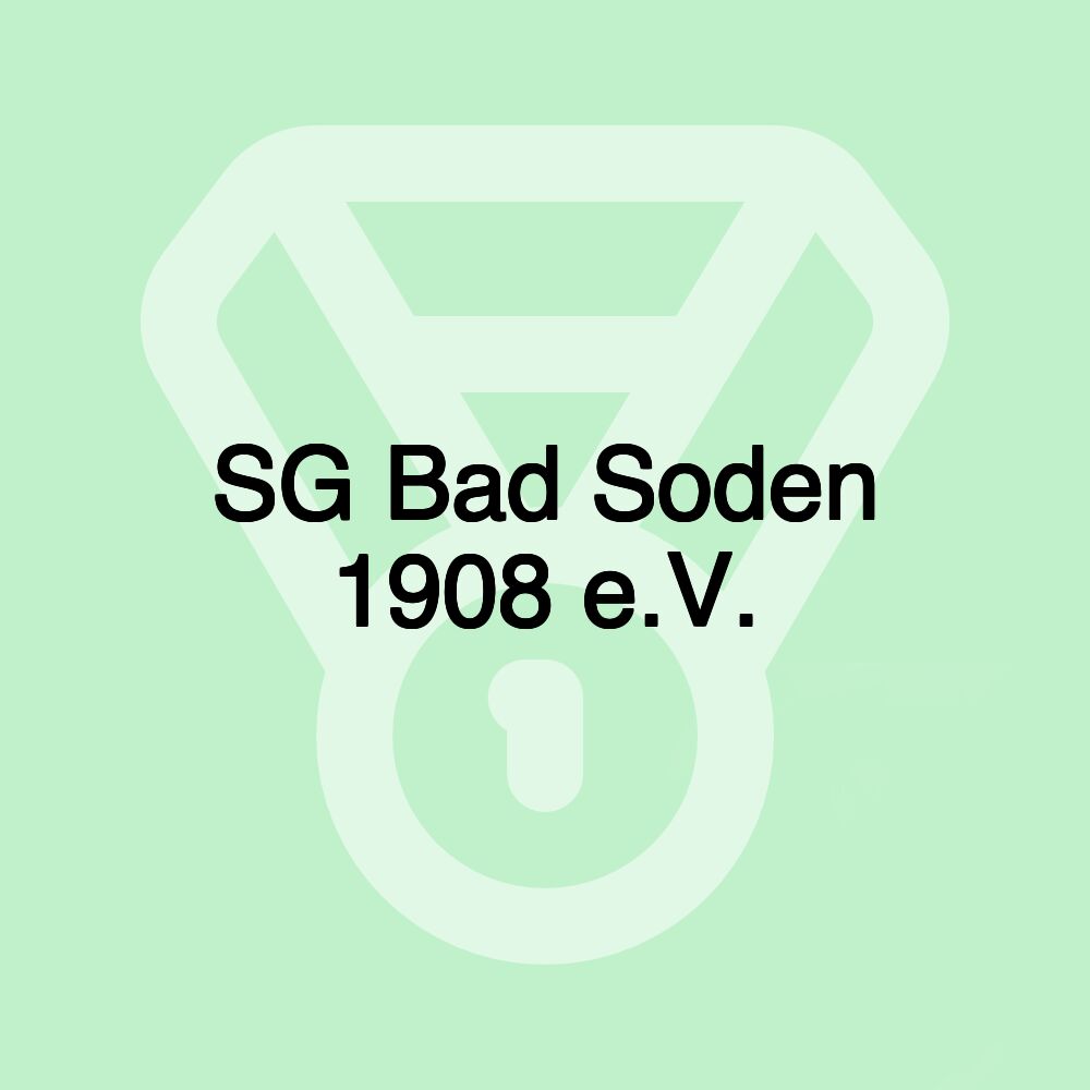 SG Bad Soden 1908 e.V. SG Bad Soden 1908 e.V.