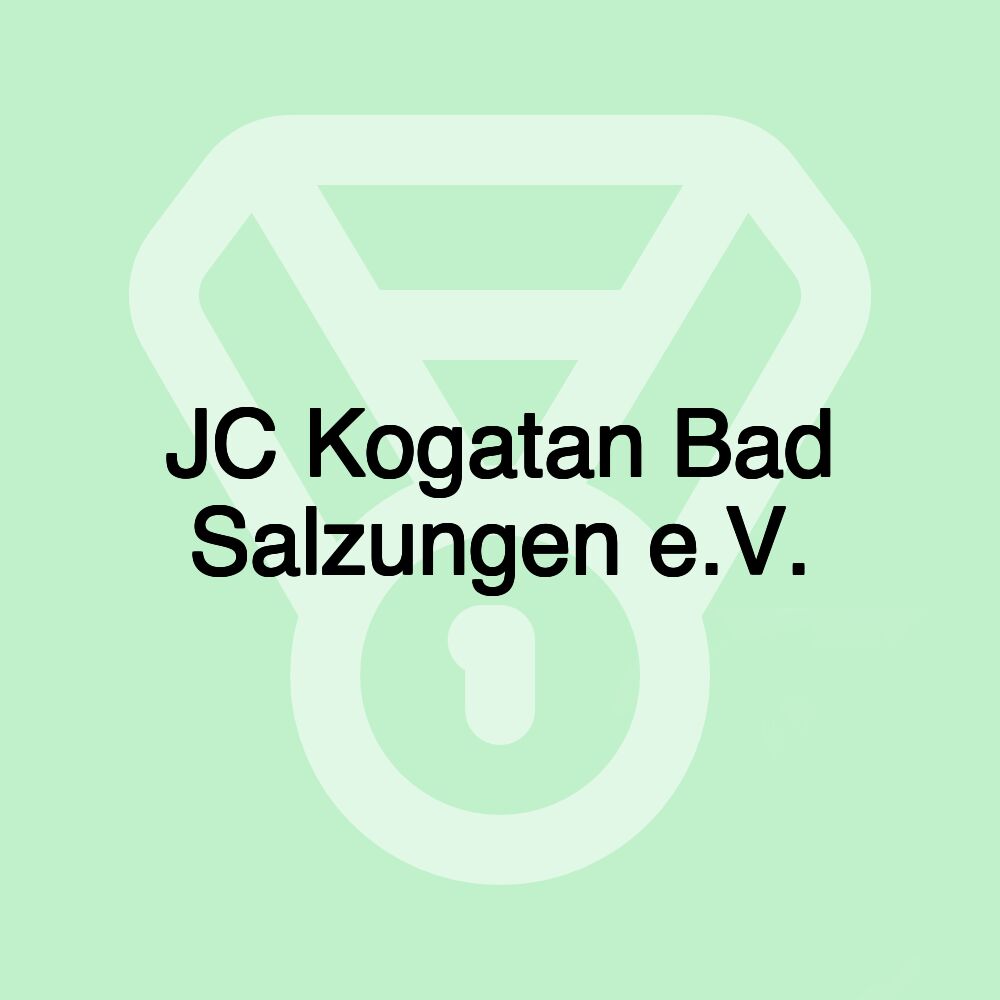 JC Kogatan Bad Salzungen e.V. JC Kogatan Bad Salzungen e.V.