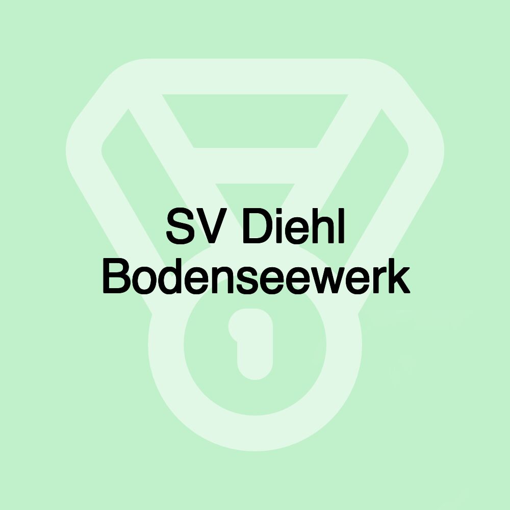 SV Diehl Bodenseewerk SV Diehl Bodenseewerk