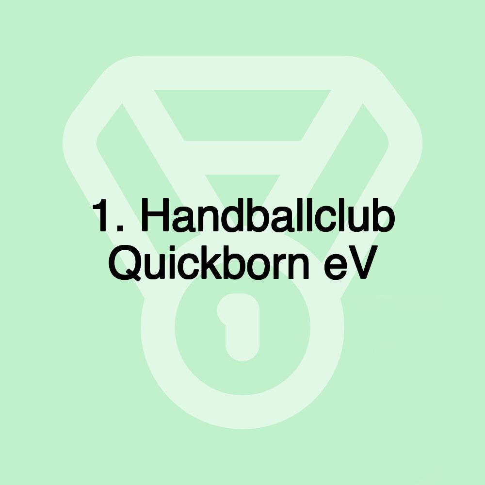 1. Handballclub Quickborn eV 1. Handballclub Quickborn eV