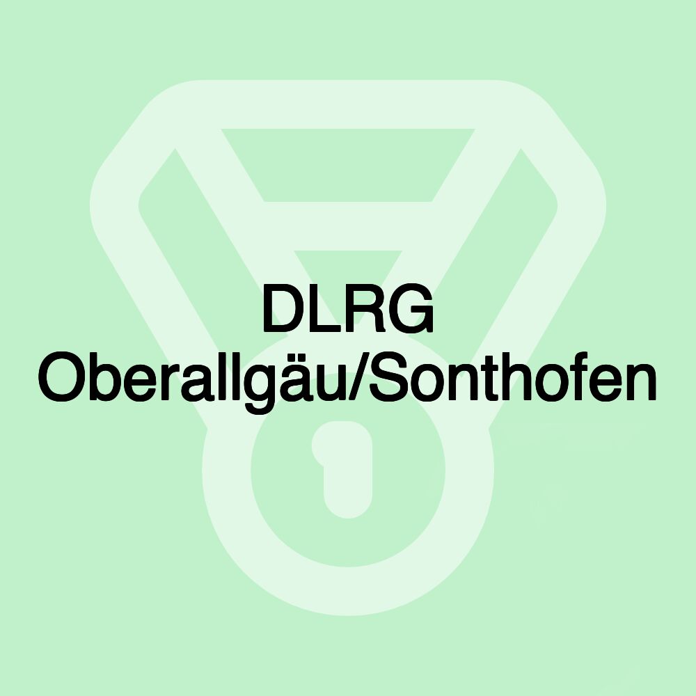 DLRG Oberallgäu/Sonthofen DLRG Oberallgäu/Sonthofen