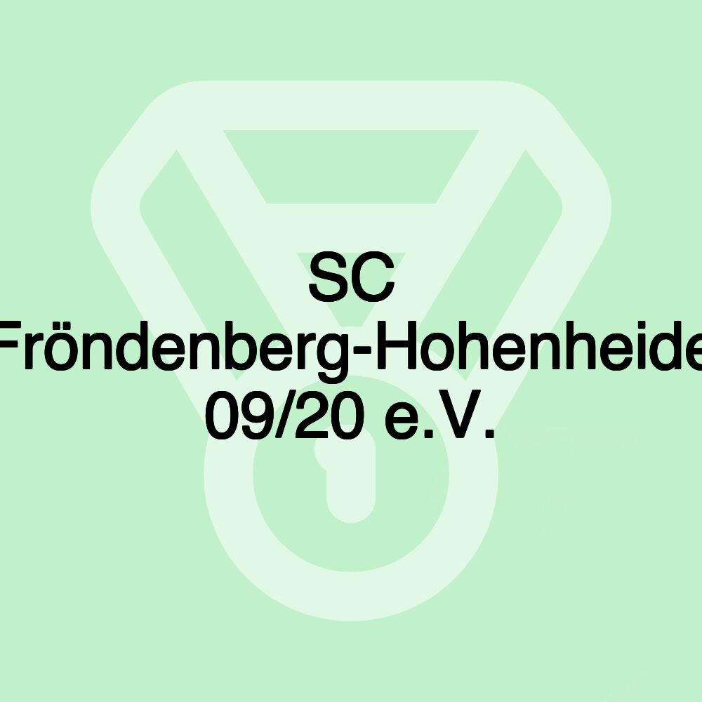 SC Fröndenberg-Hohenheide 09/20 e.V.