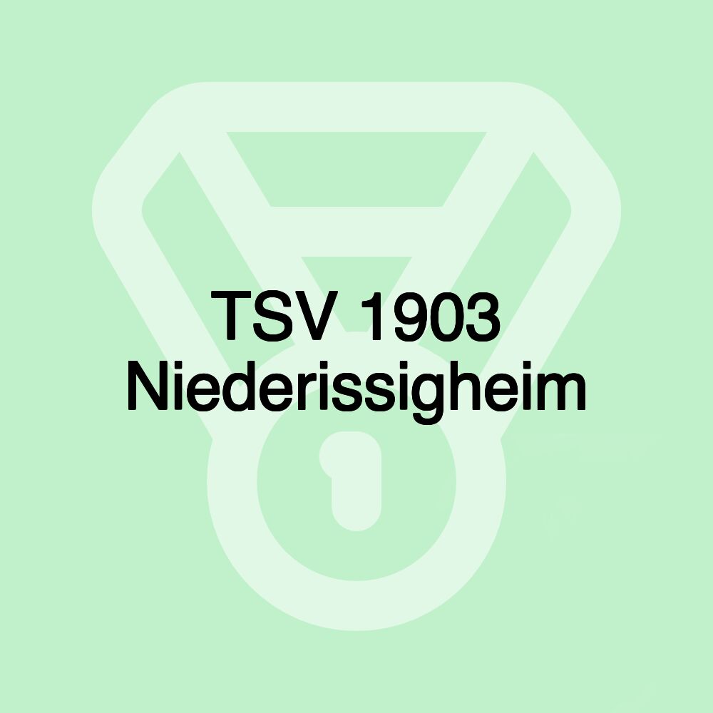 TSV 1903 Niederissigheim TSV 1903 Niederissigheim
