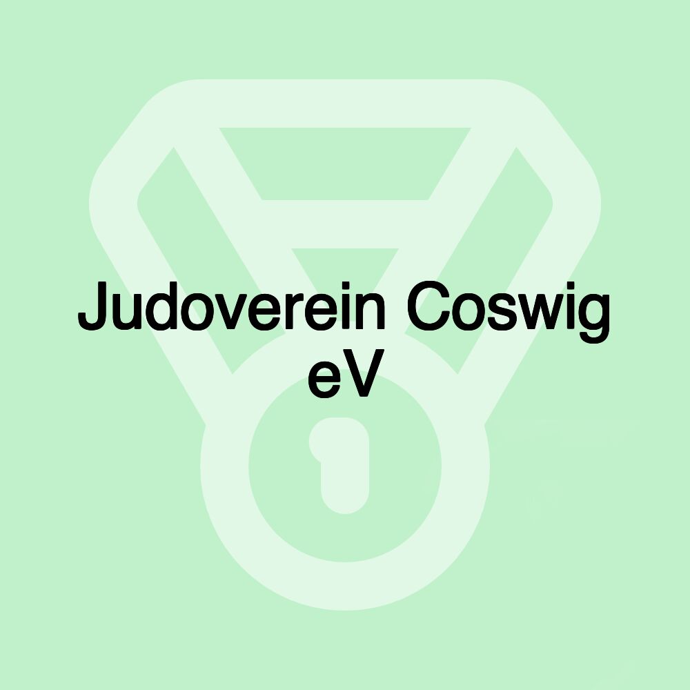 Judoverein Coswig eV Judoverein Coswig eV