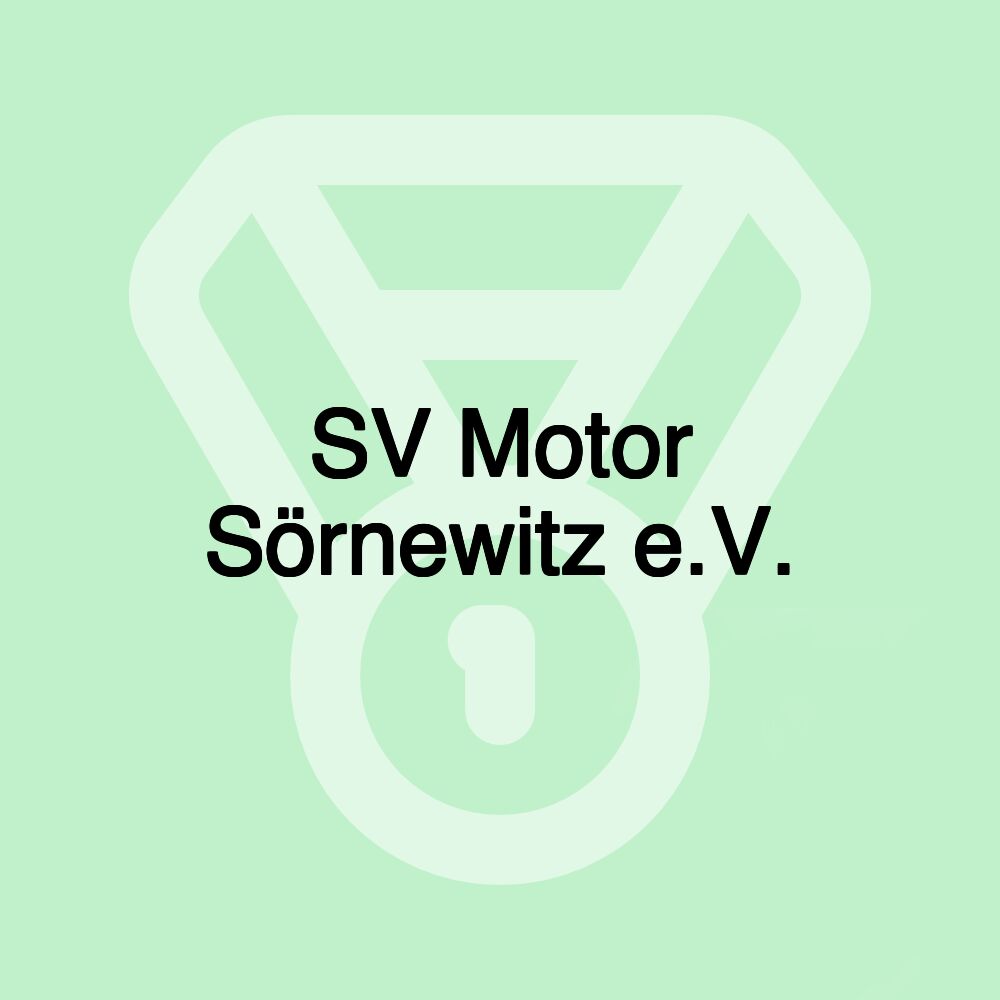 SV Motor Sörnewitz e.V. SV Motor Sörnewitz e.V.