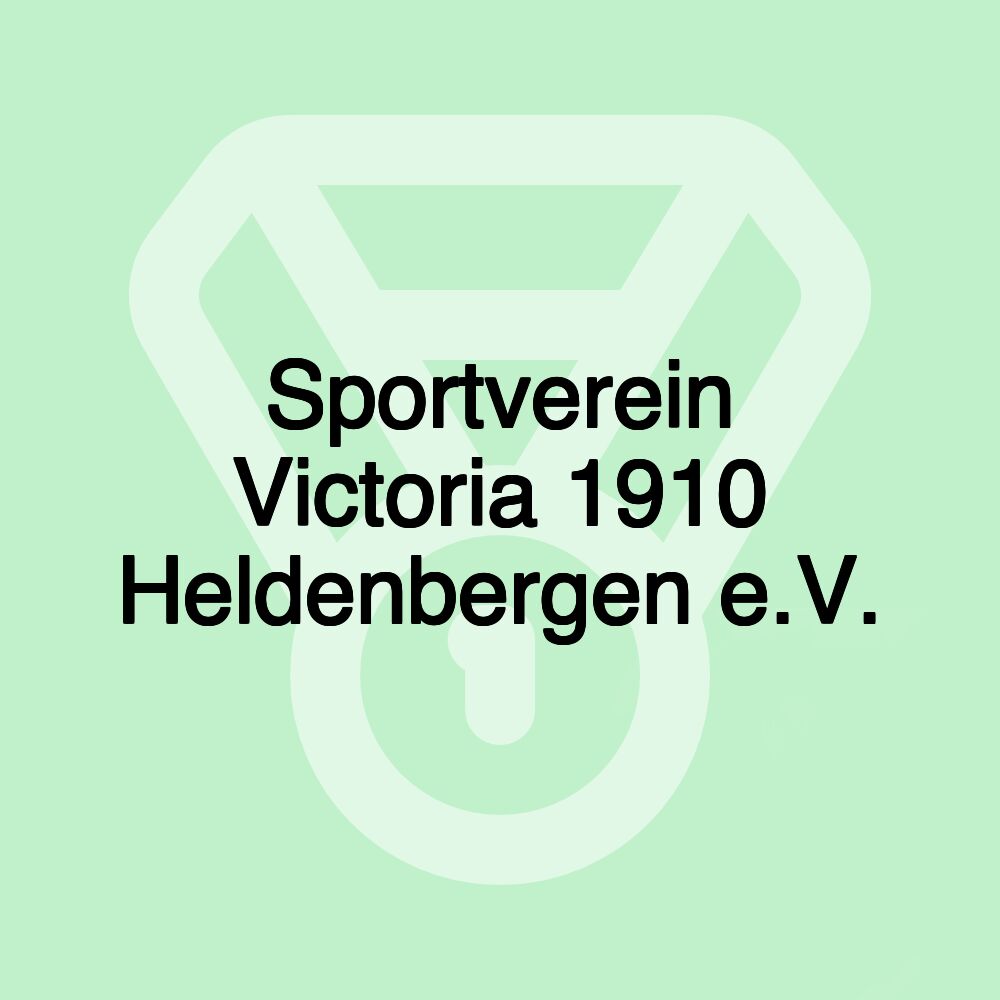 Sportverein Victoria 1910 Heldenbergen e.V. Sportverein Victoria 1910 Heldenbergen e.V.
