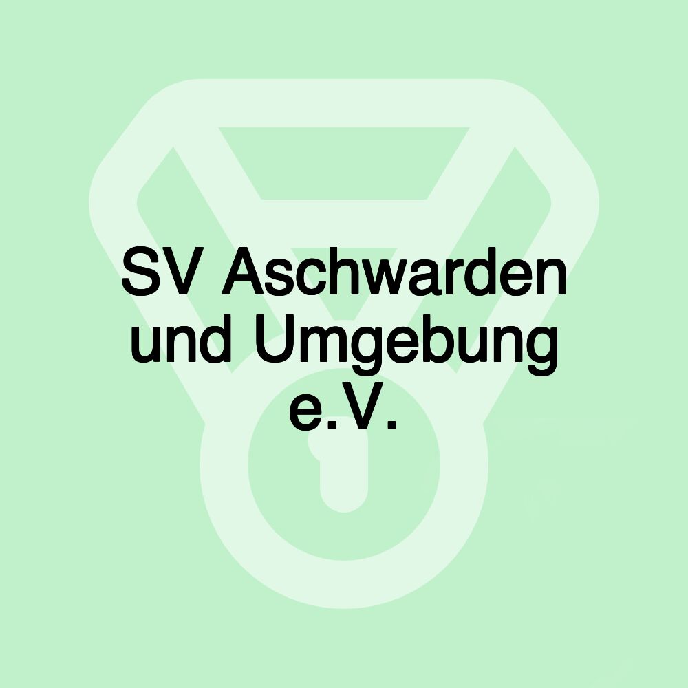 SV Aschwarden und Umgebung e.V.