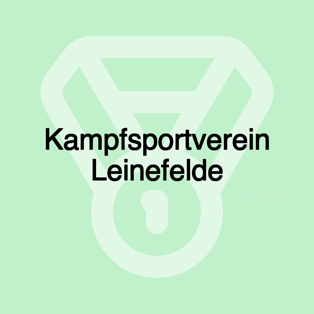 Kampfsportverein Leinefelde Kampfsportverein Leinefelde