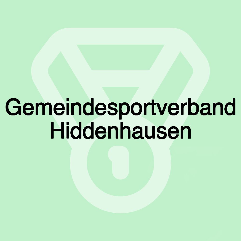 Gemeindesportverband Hiddenhausen Gemeindesportverband Hiddenhausen
