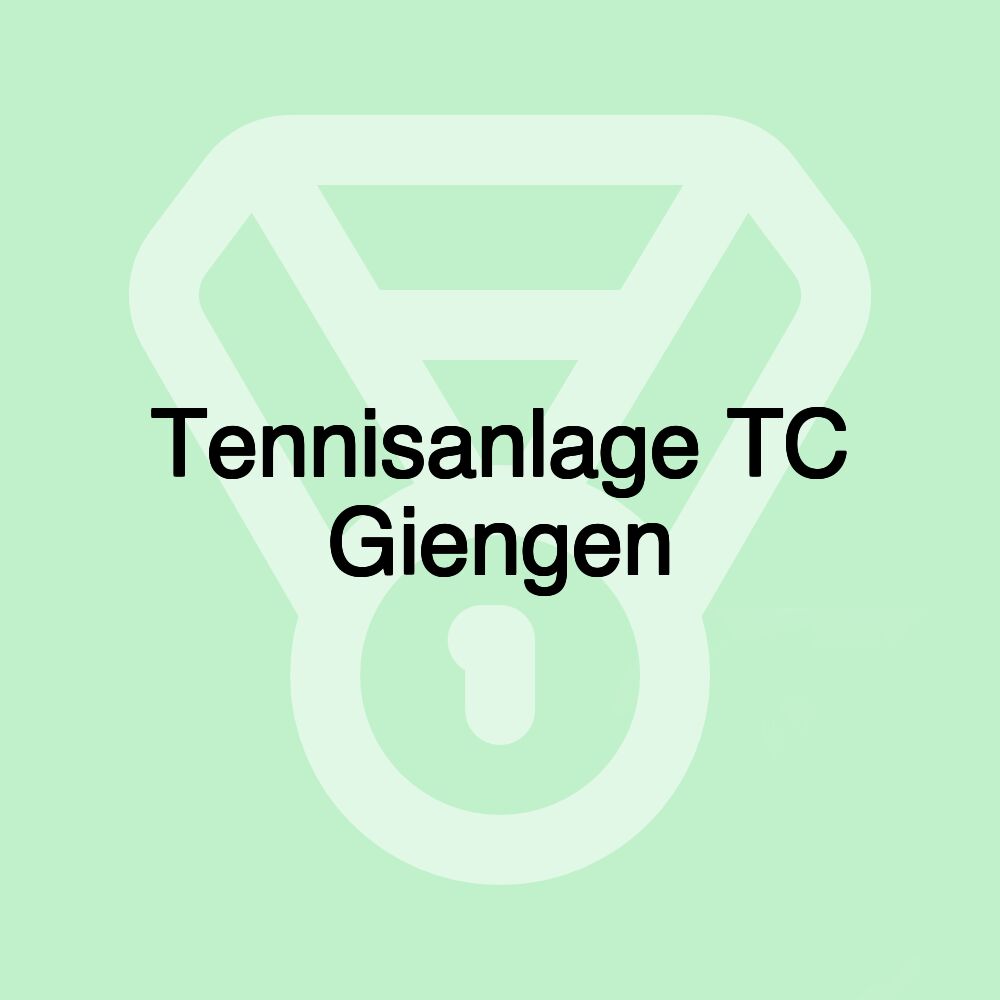 Tennisanlage TC Giengen