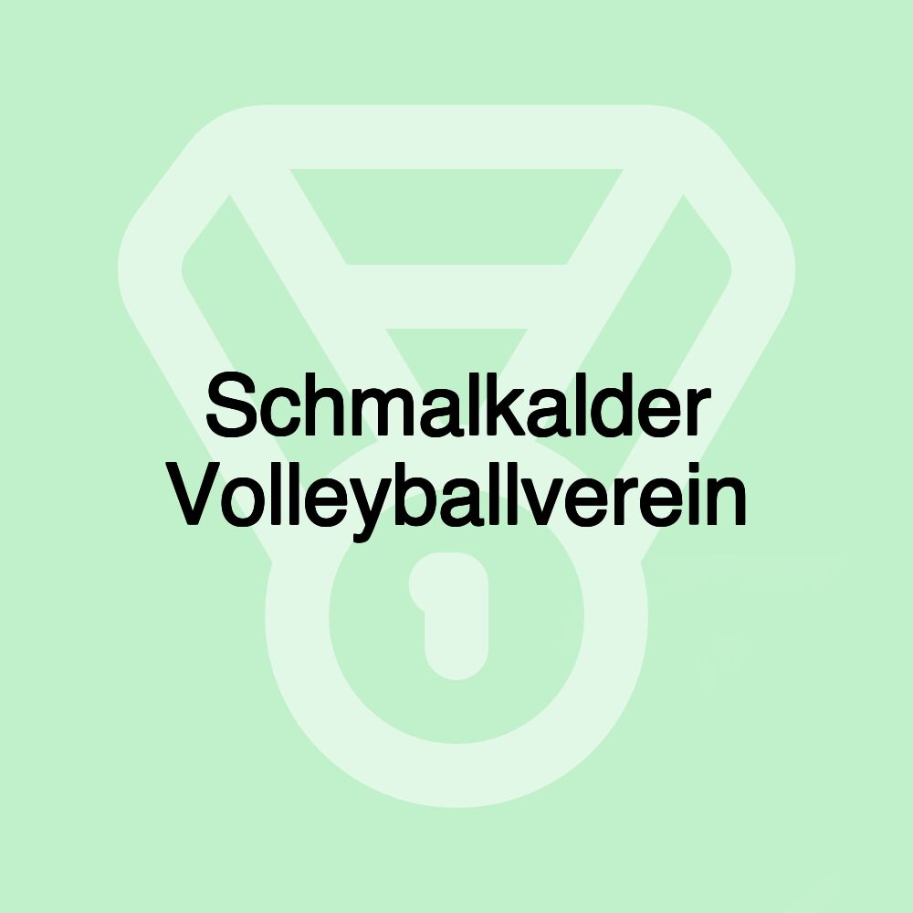Schmalkalder Volleyballverein Schmalkalder Volleyballverein
