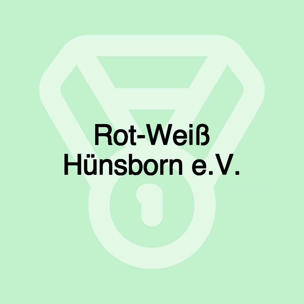 Rot-Weiß Hünsborn e.V. Rot-Weiß Hünsborn e.V.