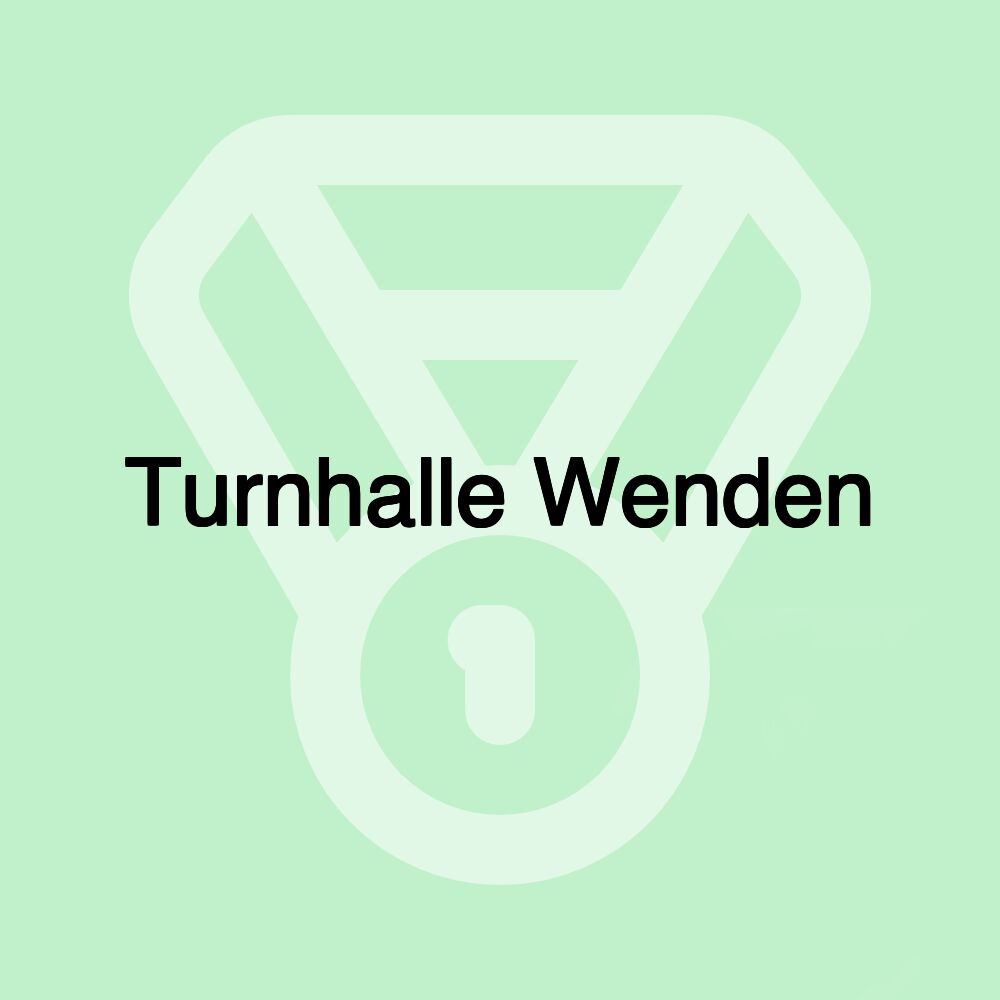 Turnhalle Wenden