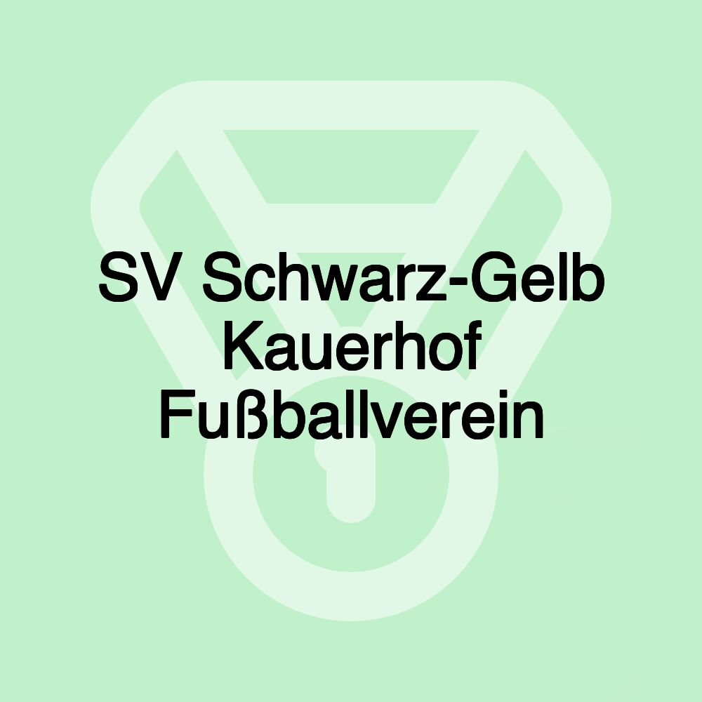 SV Schwarz-Gelb Kauerhof Fußballverein
