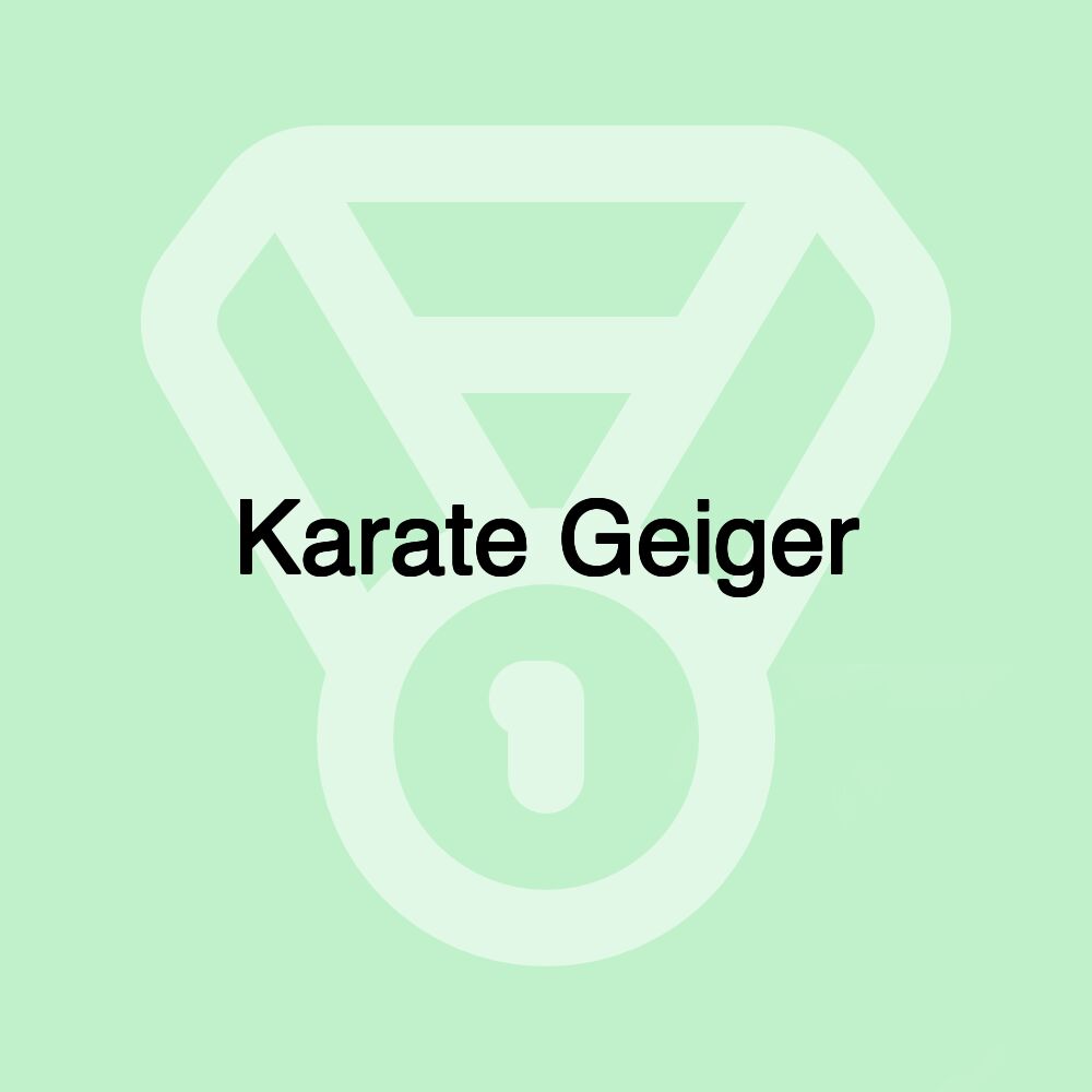 Karate Geiger