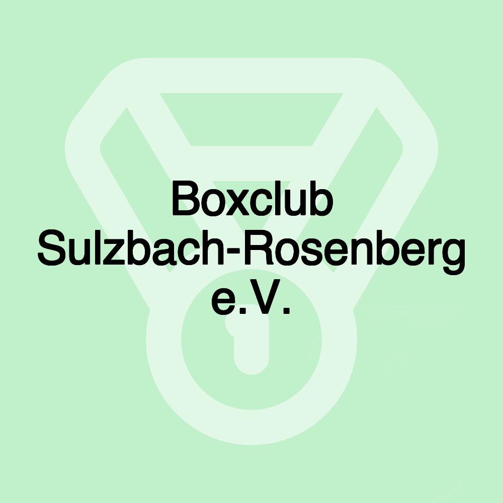 Boxclub Sulzbach-Rosenberg e.V.