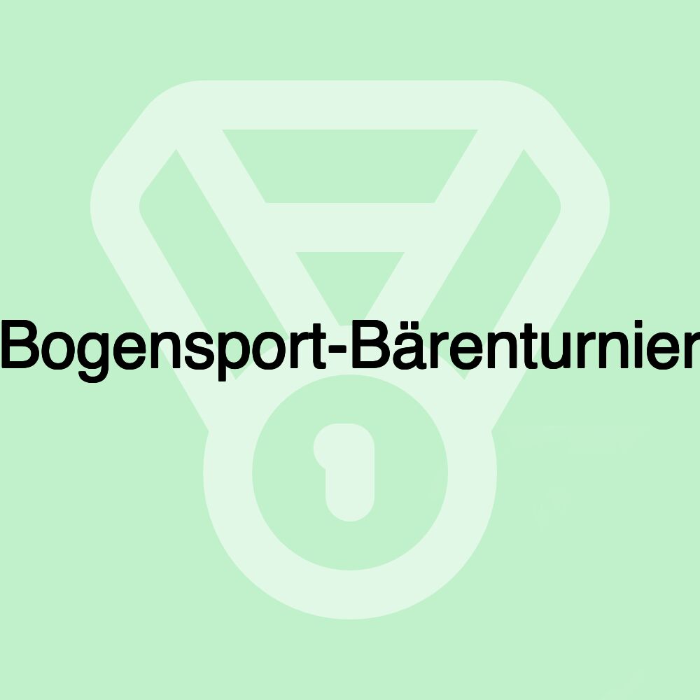 Bogensport-Bärenturnier