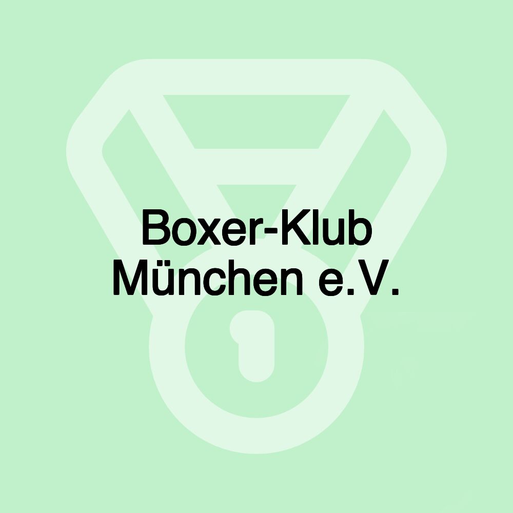 Boxer-Klub München e.V. Boxer-Klub München e.V.