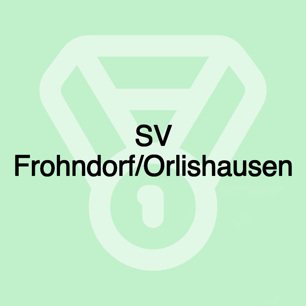 SV Frohndorf/Orlishausen