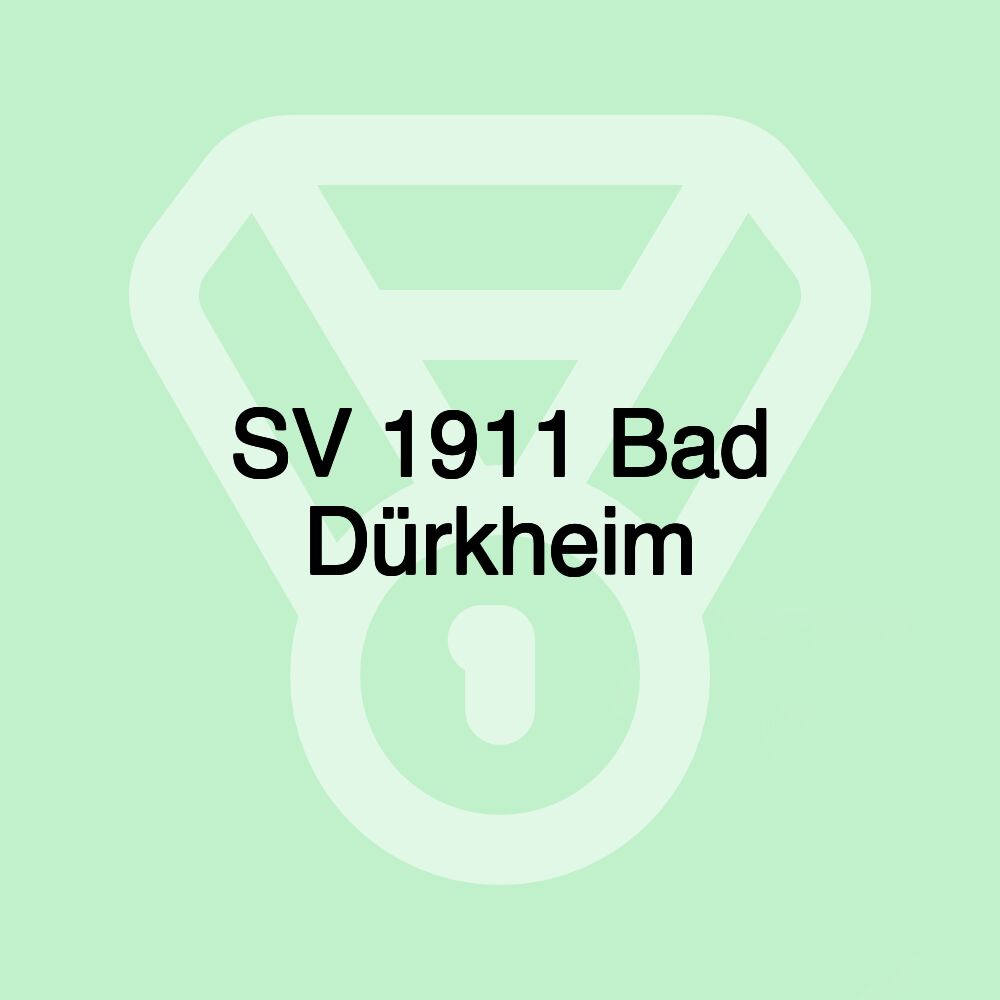 SV 1911 Bad Dürkheim SV 1911 Bad Dürkheim