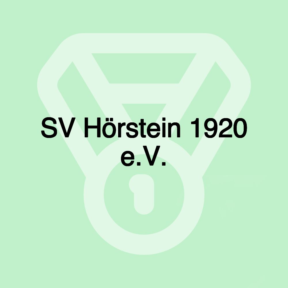 SV Hörstein 1920 e.V. SV Hörstein 1920 e.V.