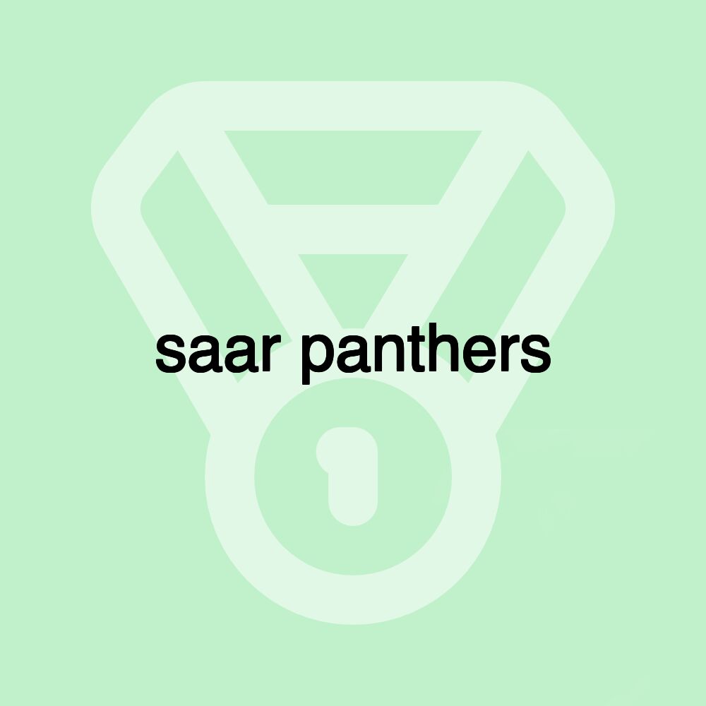 saar panthers saar panthers