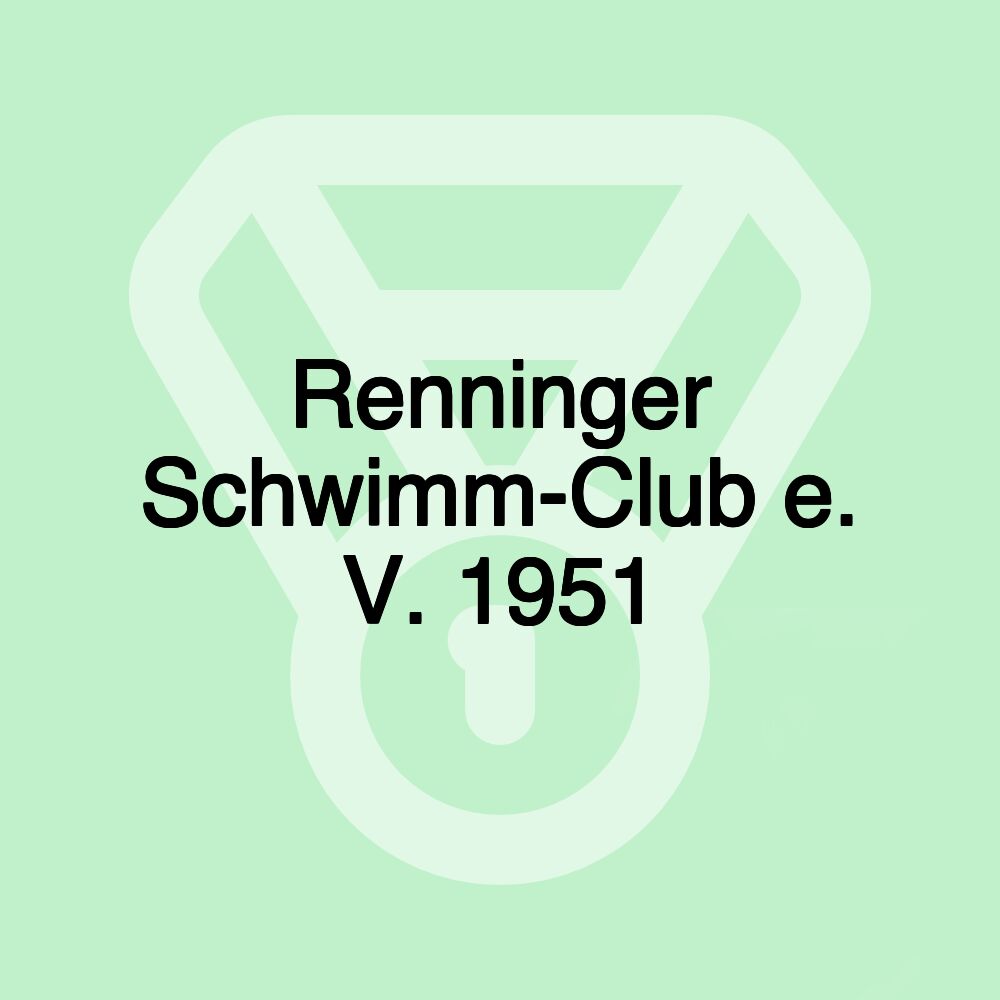 Renninger Schwimm-Club e. V. 1951