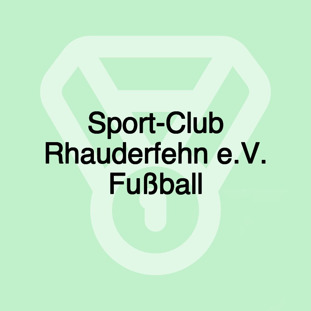 Sport-Club Rhauderfehn e.V. Fußball
