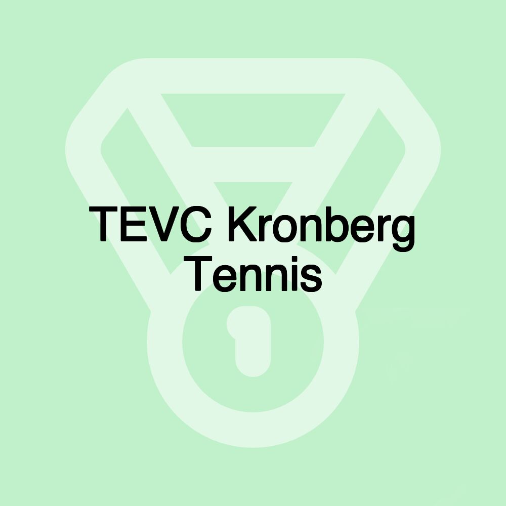 TEVC Kronberg Tennis