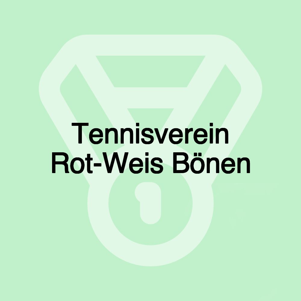 Tennisverein Rot-Weis Bönen Tennisverein Rot-Weis Bönen